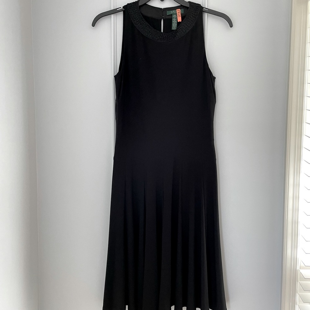 Black Lauren Ralph Lauren dress sz 8